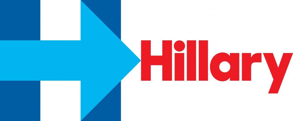 Clinton Logo - Hillary clinton arrow Logos