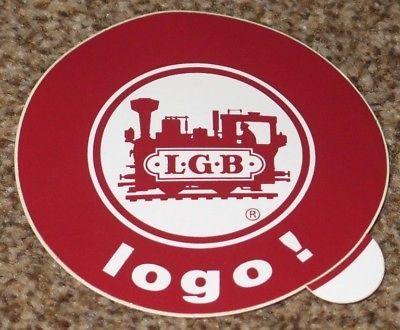 LGB Logo - Genuine - LGB - Train - Logo! - Sticker - 8.5cm Wide () | eBay