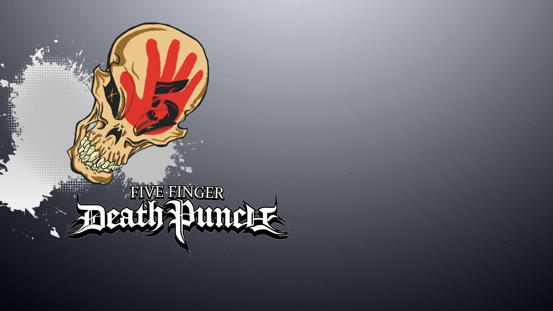 5Fpd Logo - Photo Skulls Logo Emblem five finger death punch fice 5 1920x1080