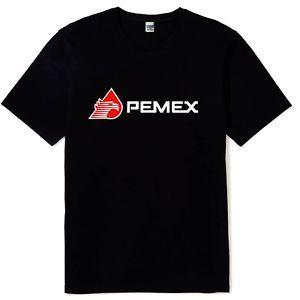 Pemex Logo - New Pemex Logo White Font T-Shirt Men's Black Color Size S M L XL ...