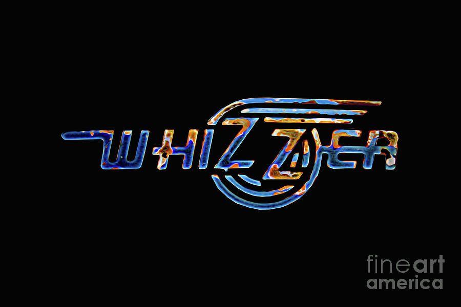 Whizzer Logo - Whizzer Bicycle Motorcycle Emblem Photograph by Nick Gray