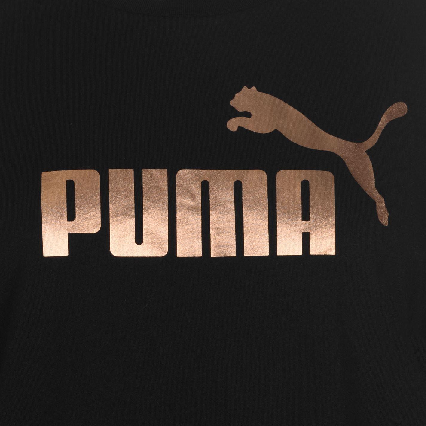 Boyfriend Logo - Puma Womens Boyfriend Logo T Shirt Crew Neck Tee Top Short Sleeve
