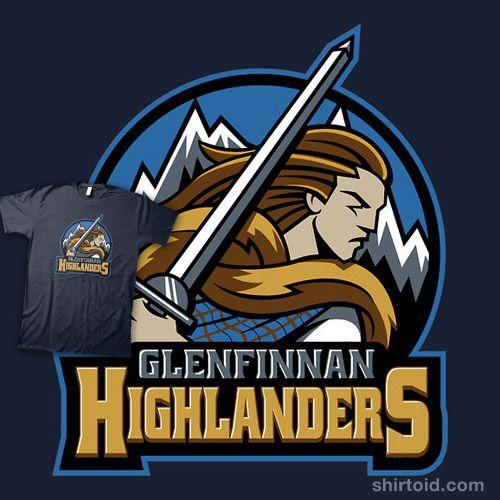 Highlanders Logo - Highlanders Sports Logo | Shirtoid