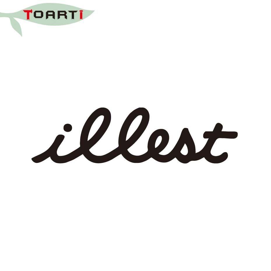 Illest Logo - illest Logo Vinyl Car Stickers Vinyl Removable Creative Car Styling ...