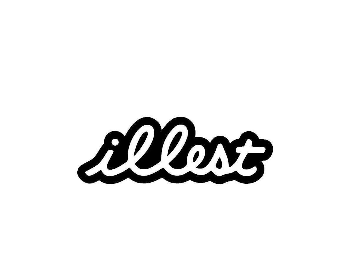 Illest Logo - illest Logo - I like the crispness of the two-tone logo. I also like ...