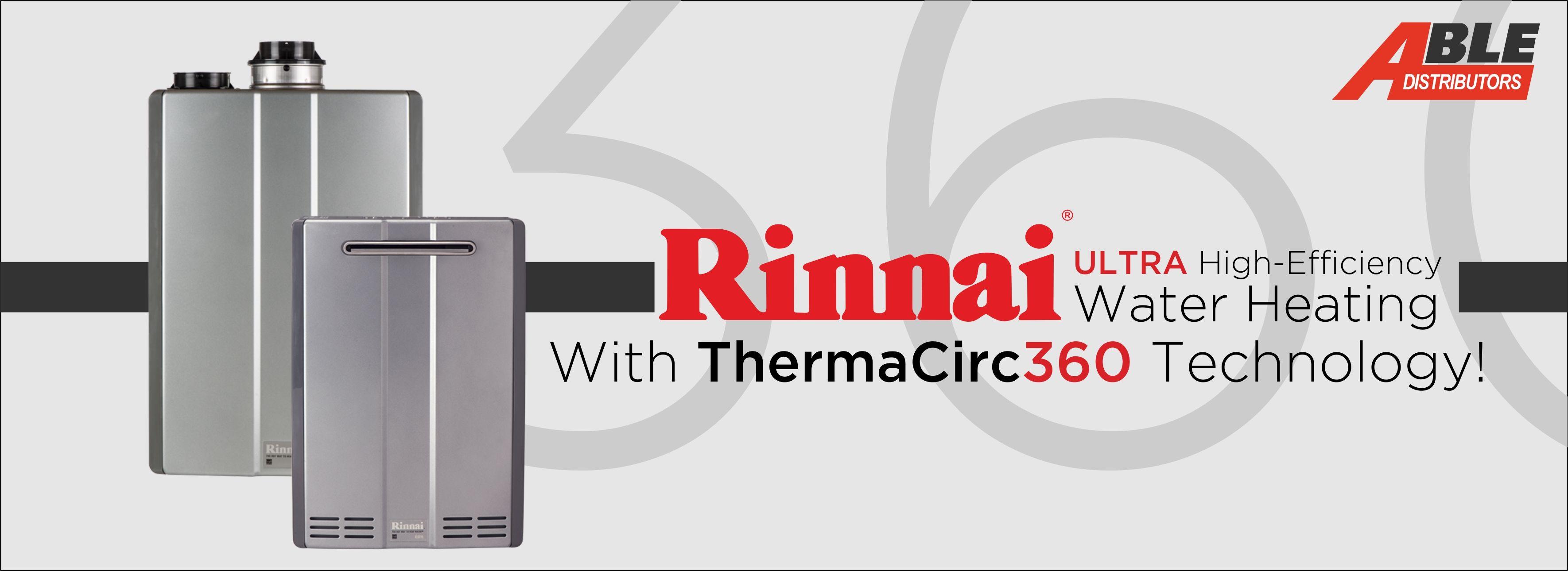 Rinnai Logo - Rinnai Makes Recirculation Easy – Able Distributors