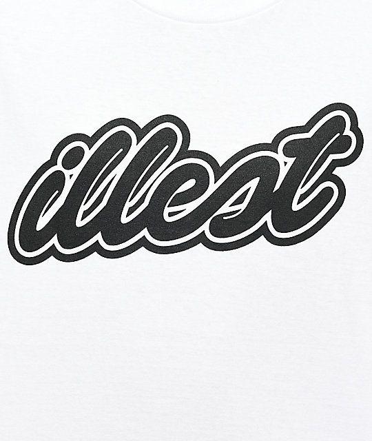 Illest Logo - Illest Script White T Shirt