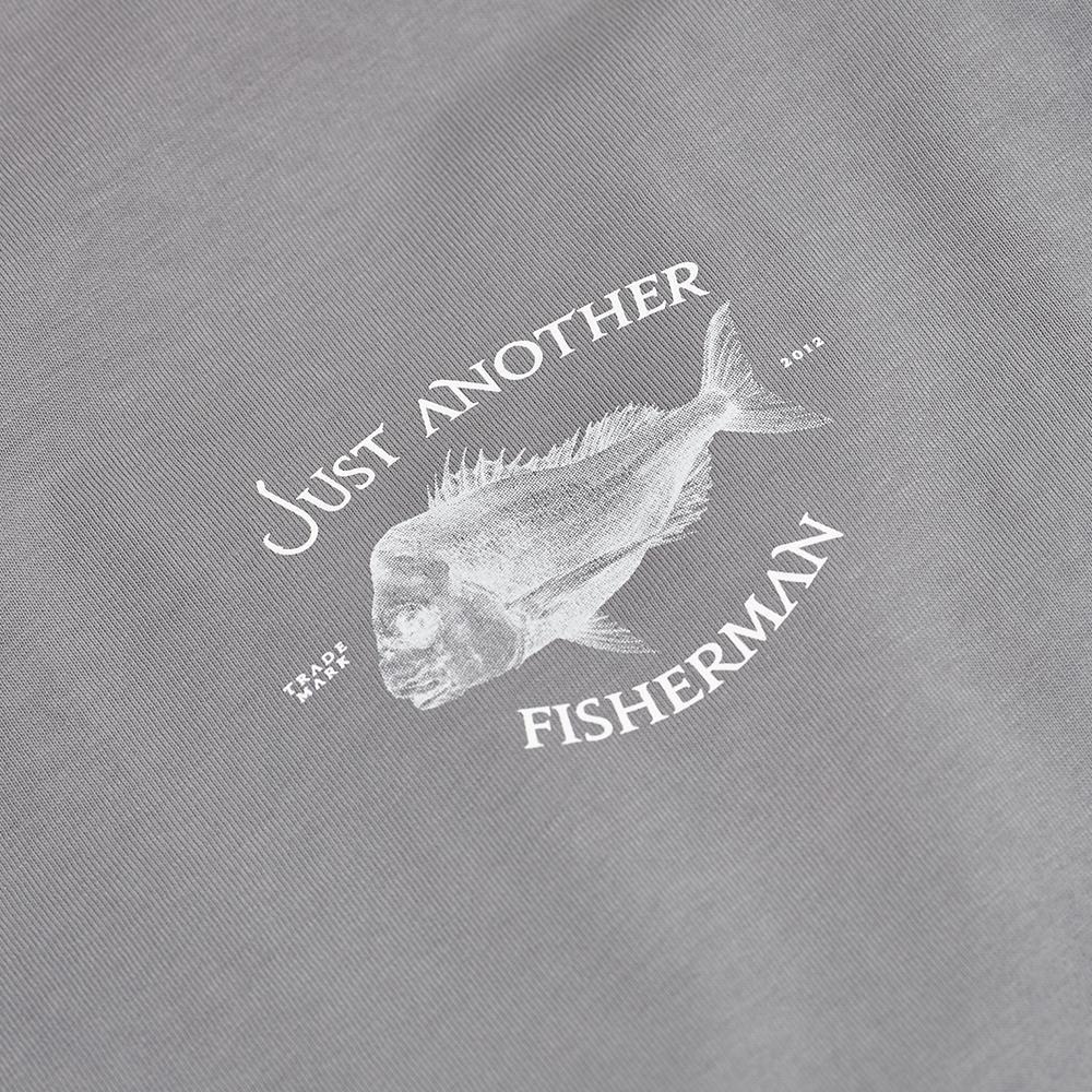 Snapper Logo - SNAPPER LOGO TEE- DUSTY BLUE – Just Another Fisherman