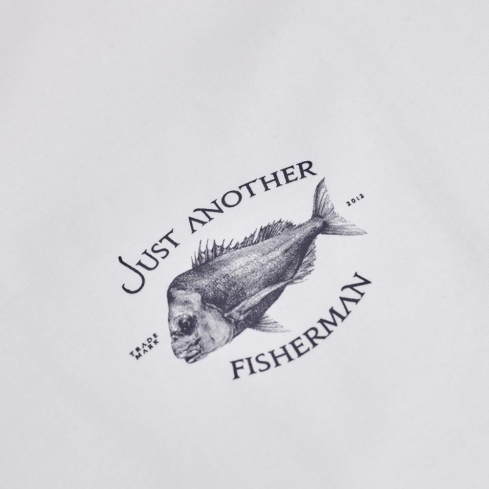 Snapper Logo - SNAPPER LOGO TEE - WHITE – Just Another Fisherman