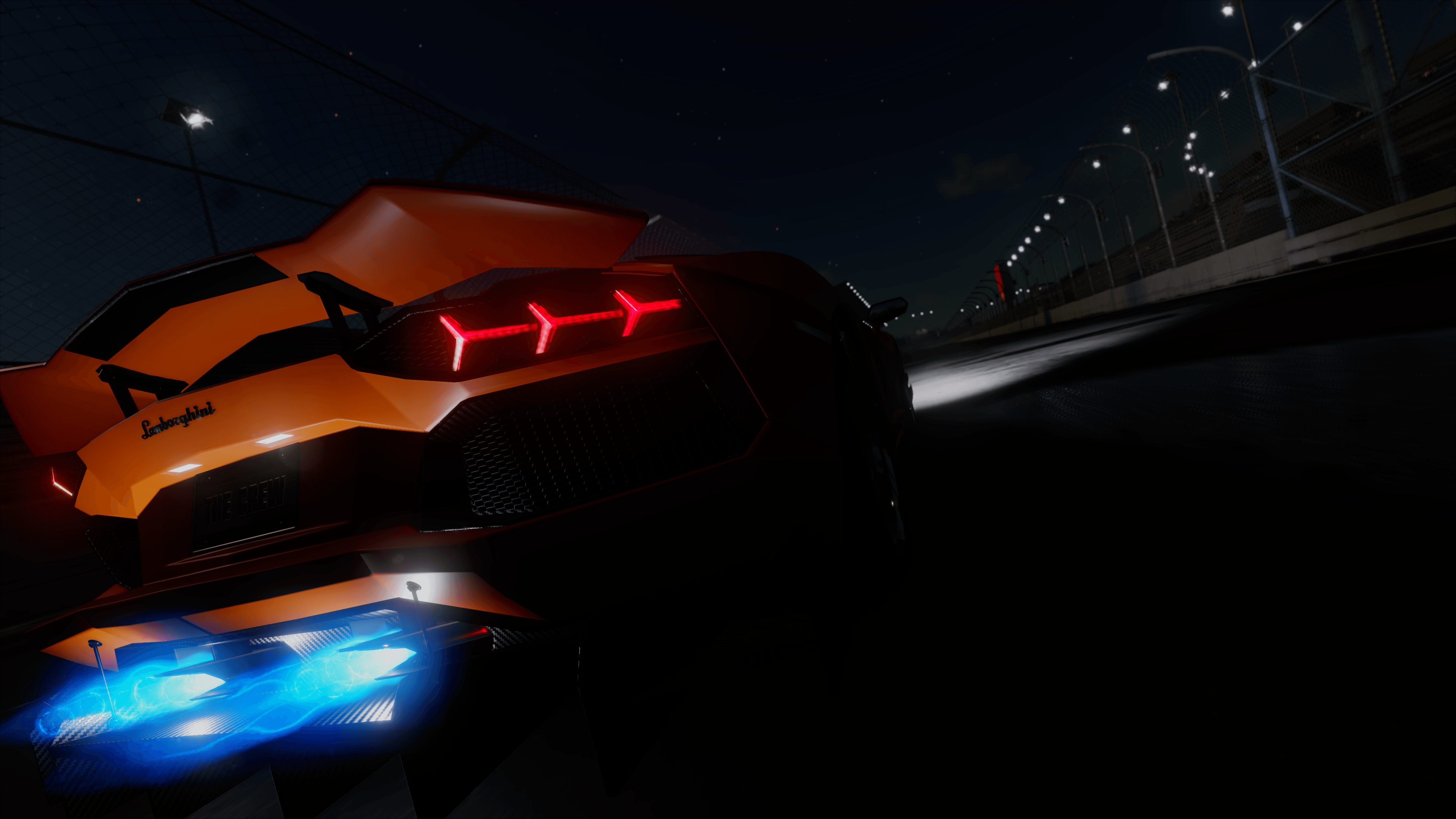 Aventador Logo - Lamborghini Aventador From Behind (with logo in comments) : The_Crew