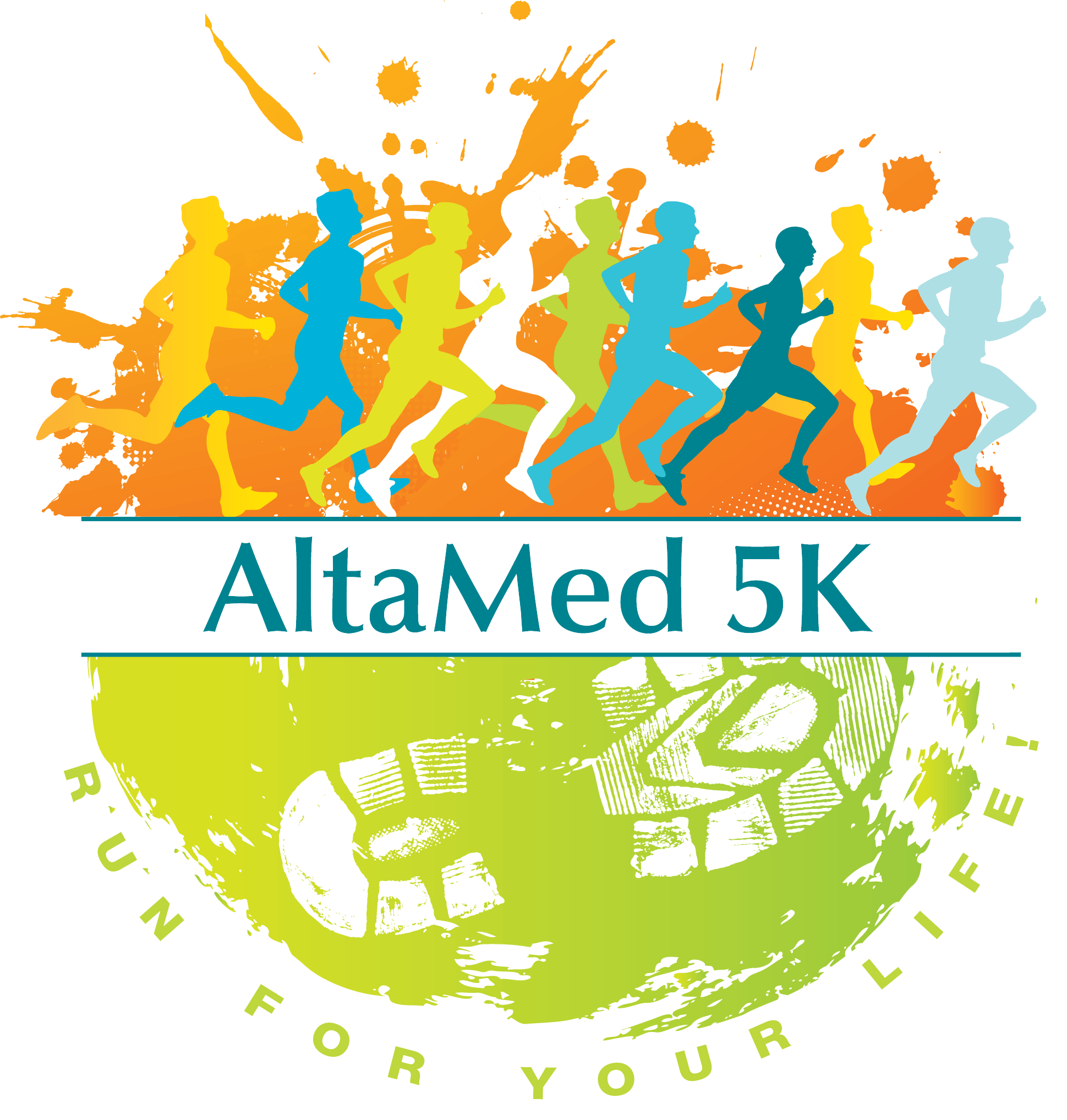 AltaMed Logo - AltaMed | 5K Run for Your Life! | t-shirts 5k | Running, Running ...