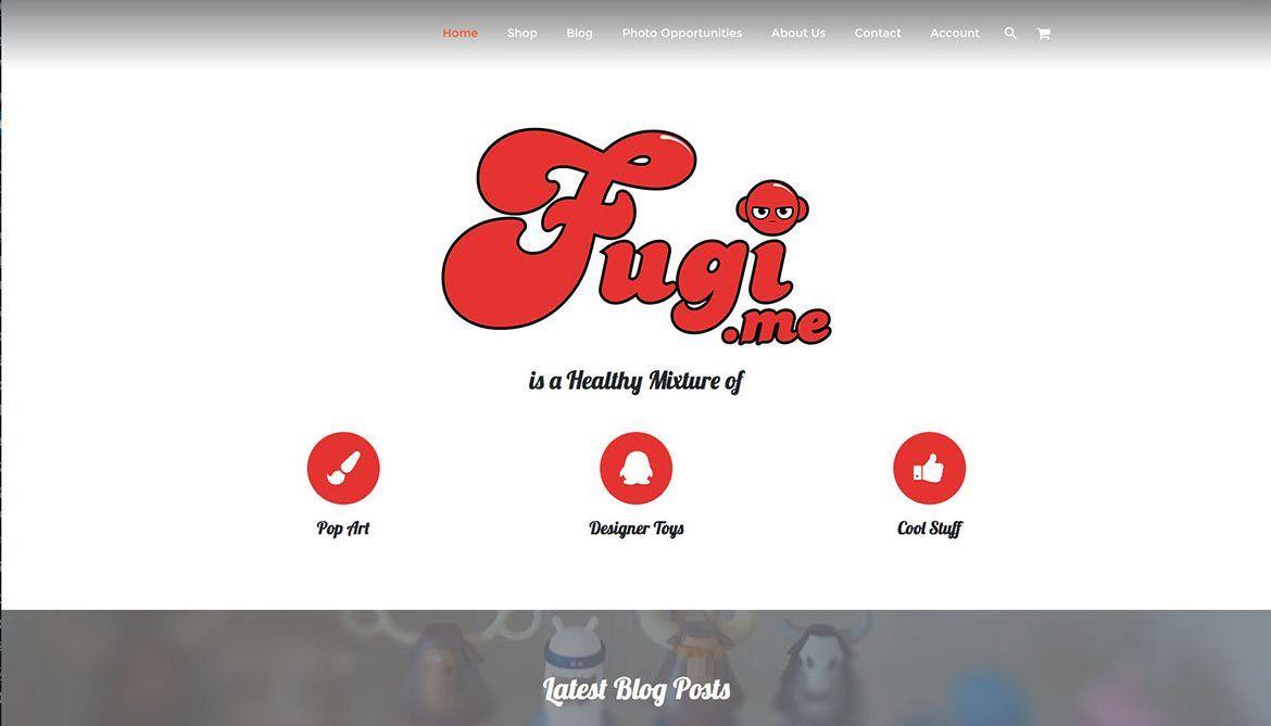Fugi Logo - fugi.me Wordpress Build | iam39.com