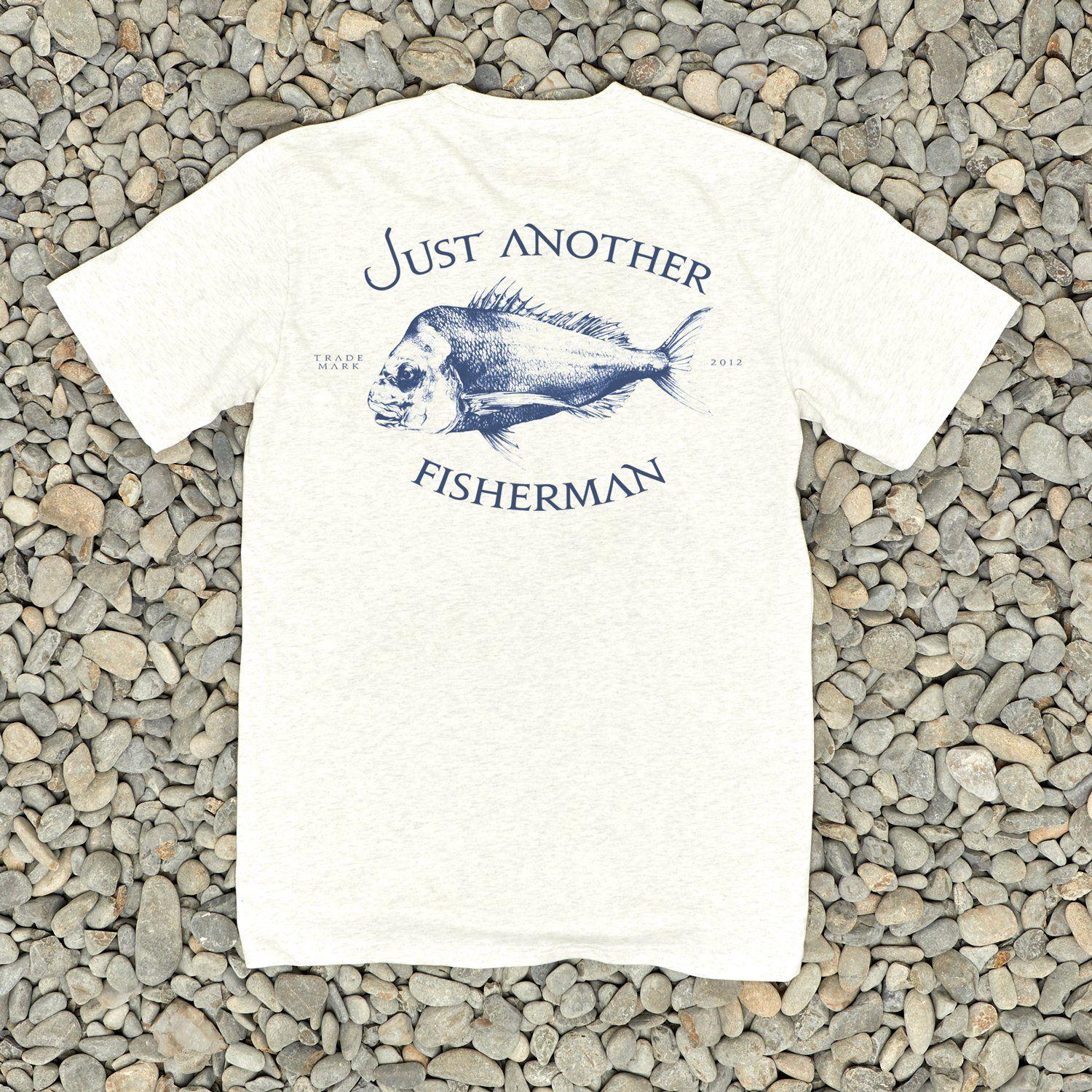 Snapper Logo - SNAPPER LOGO TEE - OATMEAL – Just Another Fisherman