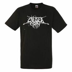 Grin Logo - CHELSEA GRIN Logo Black T-shirt Rock Band Shirt Heavy Metal Tee | eBay