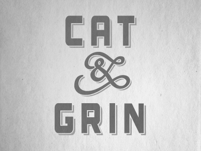 Grin Logo - Cat And Grin Logo