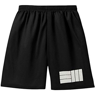 Russ Logo - Amazon.com: Russ Men's EM Logo Gym Shorts Small Black: Clothing