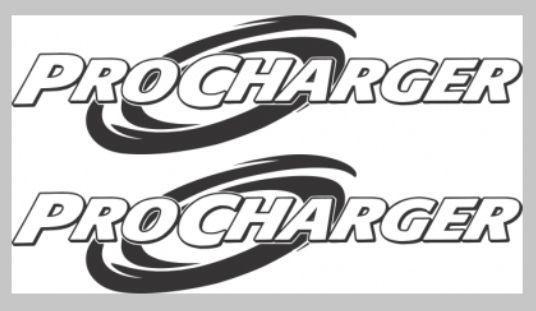 ProCharger Logo - 2) Procharger Decals Sticker Multiple Color Options | eBay