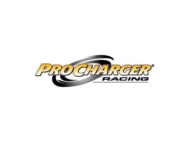 ProCharger Logo - ATI ProCharger T-Shirt w/ Yellow ProCharger Racing Logo, Black [MASBYW]