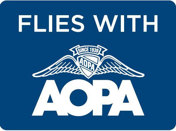 AOPA Logo - Around the World | Flying Thru Life | Robert DeLaurentis, Zen Pilot