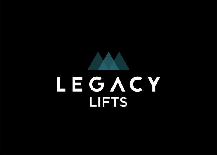 Legacy Logo - Legacy Lifts – Logo design – STORM BIRD DESIGN