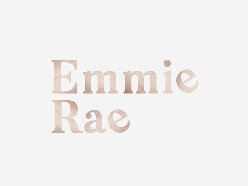 Rae Logo - Logo for Emmie Rae by Jo Chun Yan Poon | Dribbble | Dribbble