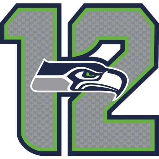 12-Man Logo - Seattle Seahawks Fathead Wall Art. Seattle Sports