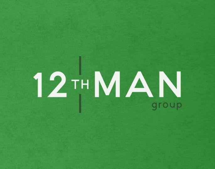 12-Man Logo - Website design, development, logo design and brand identity design