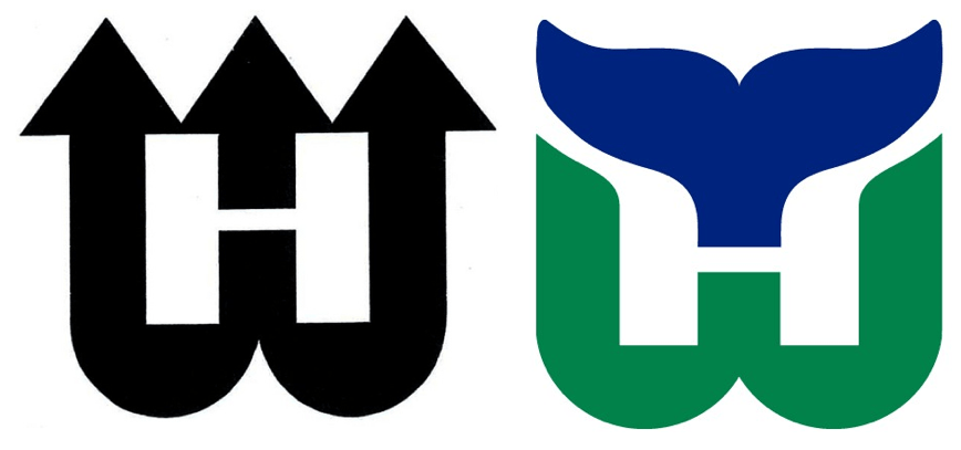 Whalers Logo - Evolution of the Hartford Whalers logo Logos