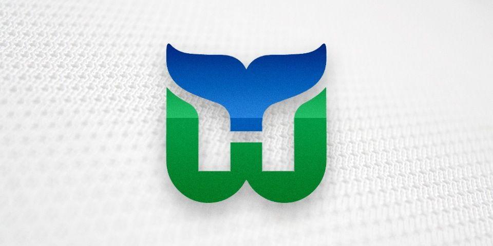 Whalers Logo - How the timeless Hartford Whalers logo came to be — icethetics.co