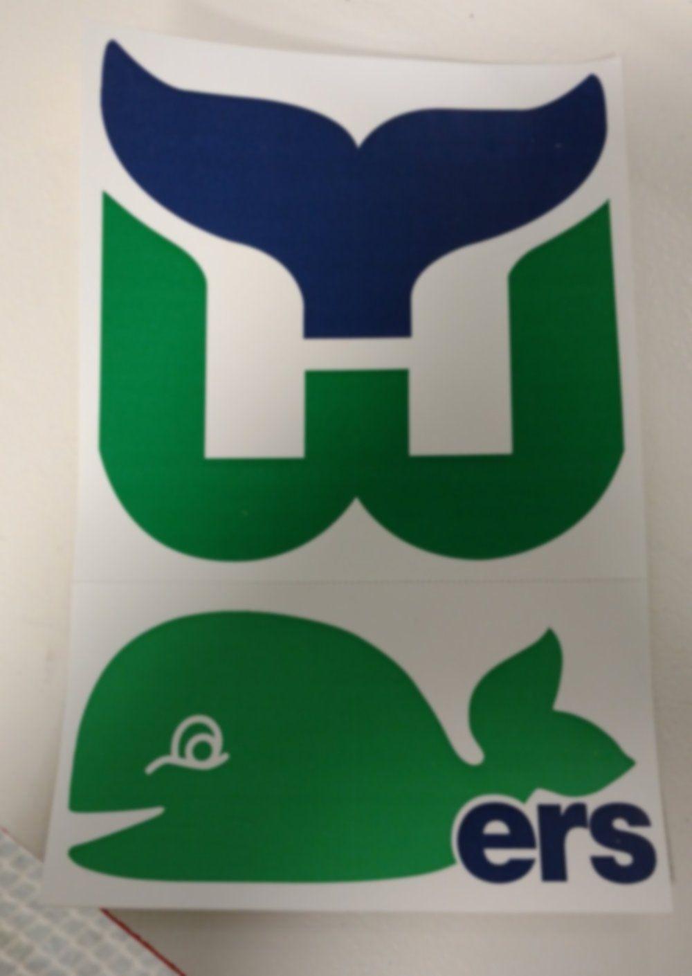 Whalers Logo - Whalers Logo Stickers — NHL To Hartford CT