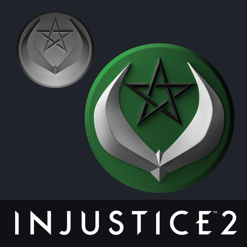 Enchantress Logo - ArtStation - Injustice 2 DLC Character Logos , Xitlaly Rojo