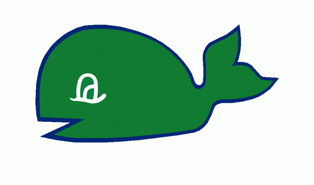 Whalers Logo - Hartford Whalers Alternate Logo (1980) version of the Pucky