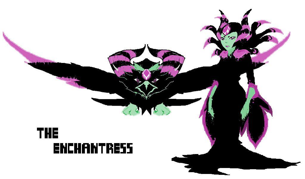 Enchantress Logo - Joseph M - The Enchantress | The Enchantress with a bird mon… | Flickr