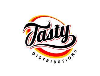 Tasty Logo - Tasty Distributions logo design - 48HoursLogo.com