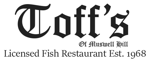 Toff Logo - Toff's Fish. Award Winning Fish and Chips Restaurant in Muswell Hill