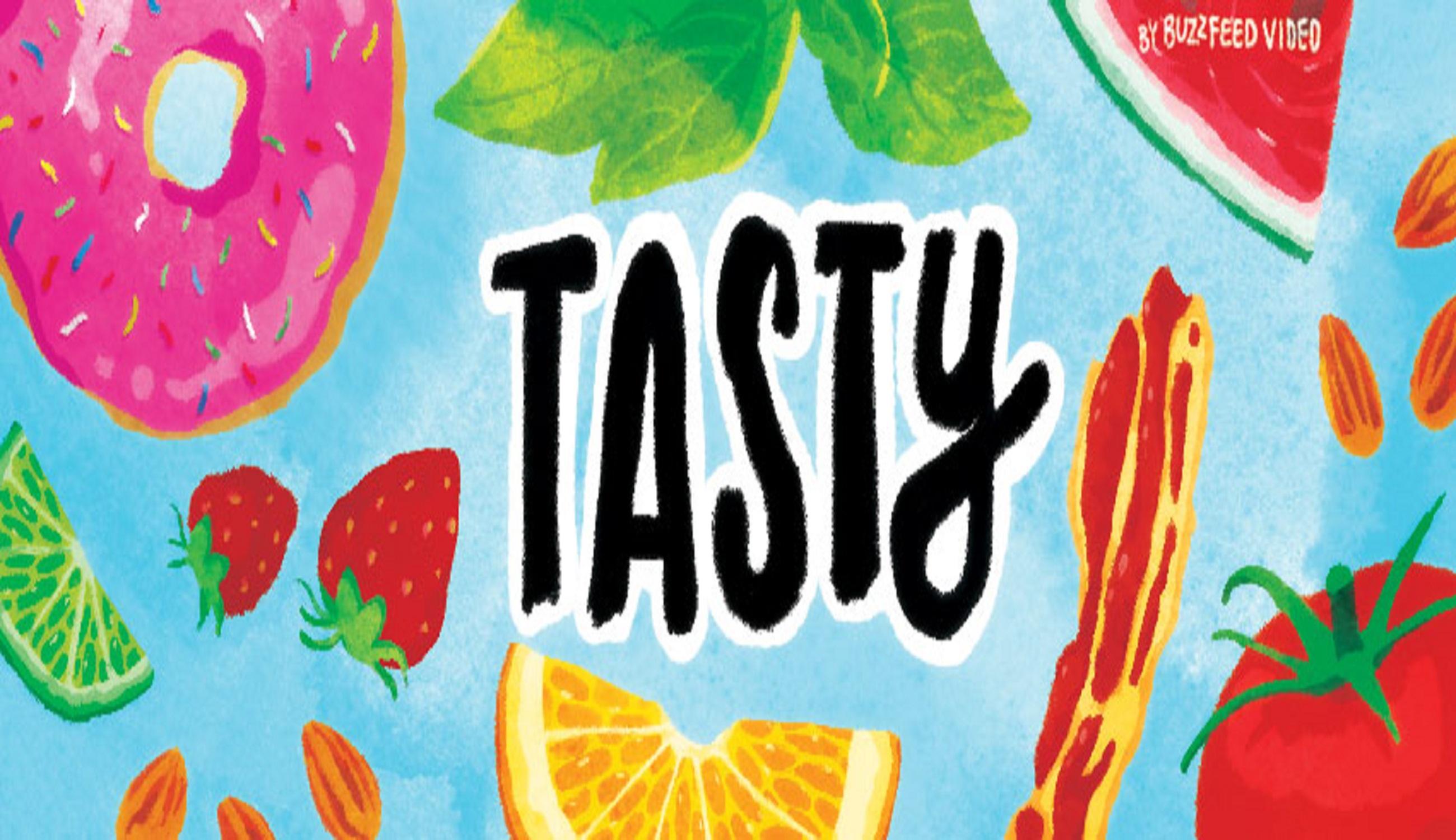 Tasty Logo - Buzzfeed's Social Video Strategy | Green Buzz Agency