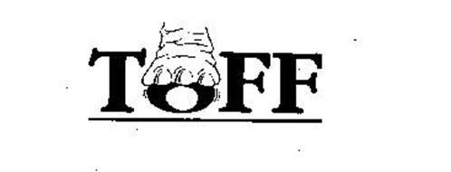 Toff Logo - TOFF Trademark of Artlux, Inc. Serial Number: 74439175