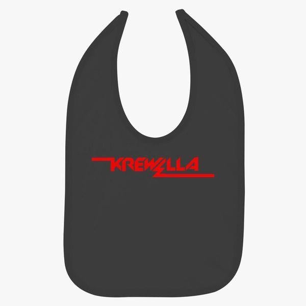 Krewella Logo - Krewella Logo Baby Bib