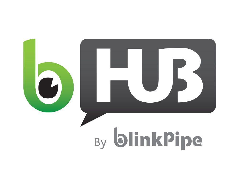 Hub Logo - BlinkPipe HUB Logo Design | Matt Philpotts Design