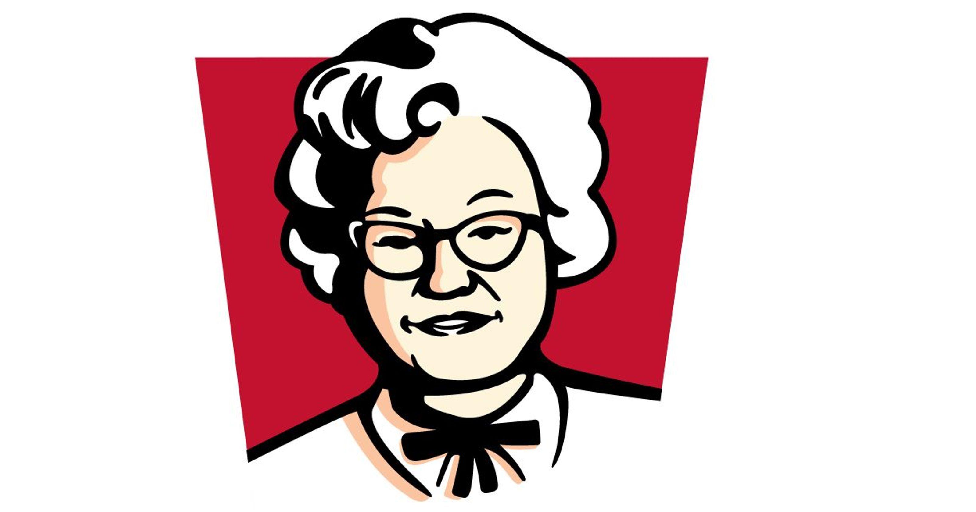 Colonel Logo - KFC replaces Col. Sanders with his wife for International Women's Day