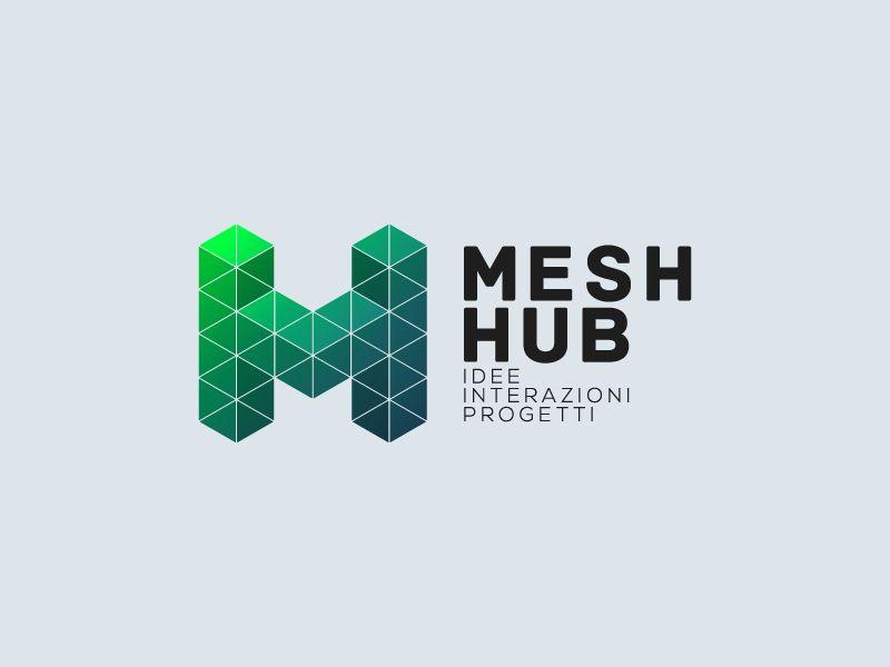 Hub Logo - Mesh Hub Logo by Davide Fisciano | Dribbble | Dribbble