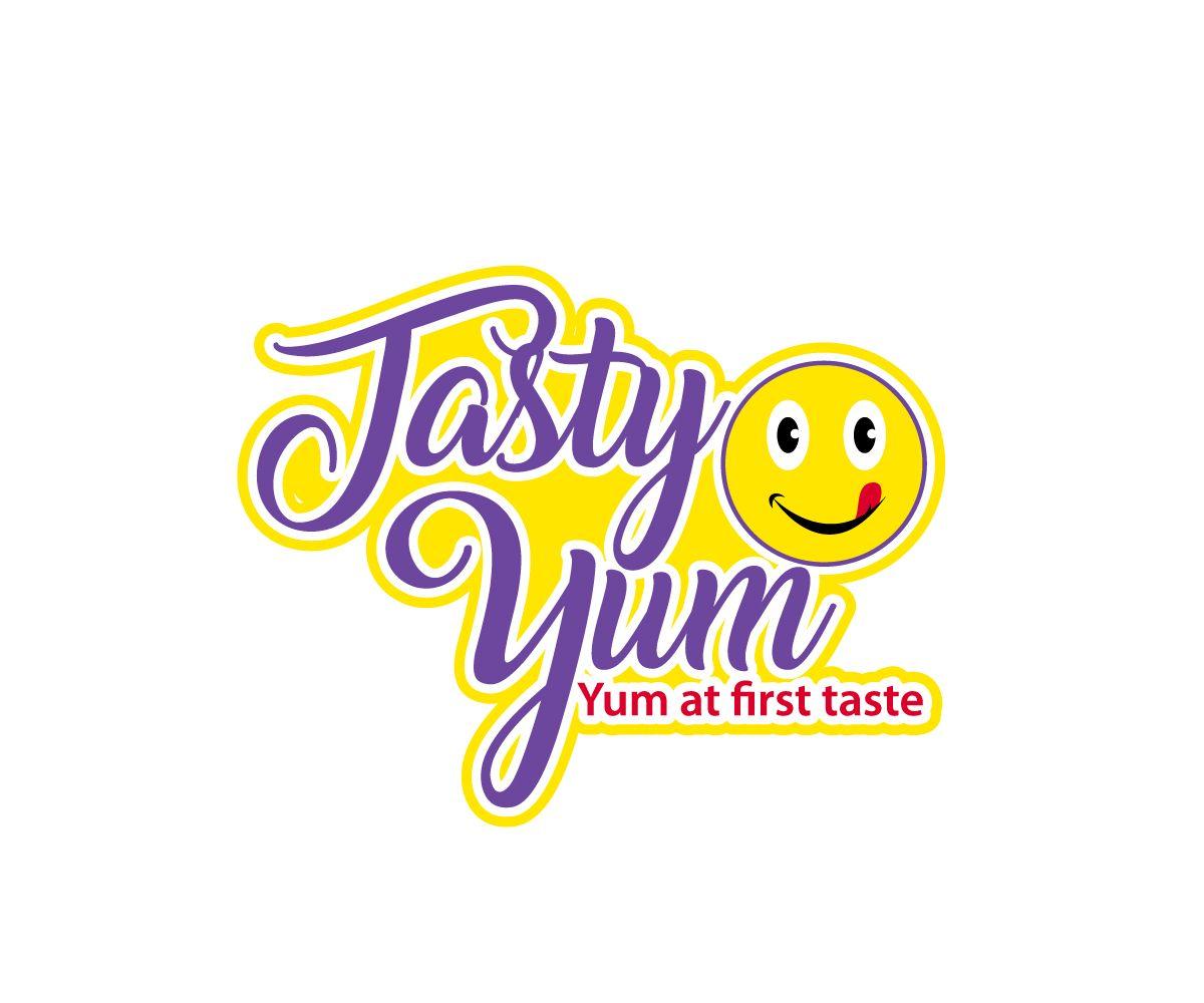 Tasty Logo - Playful, Modern, Food Production Logo Design for Tasty Yum. Yum at
