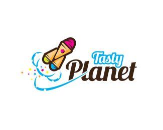 Tasty Logo - Tasty Planet Designed by Nekiy | BrandCrowd