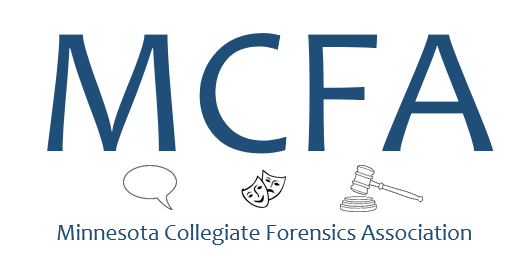 Mcfa Logo - State Tournament. Minnesota Collegiate Forensics Association
