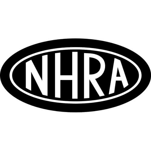 NHRA Logo - NHRA Logo Decal Sticker - NHRA-LOGO-DECAL | Thriftysigns