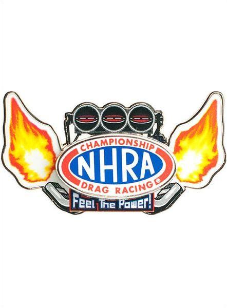 NHRA Logo - Feel The Power Hatpin | Hatpins & Emblems | NitroMall