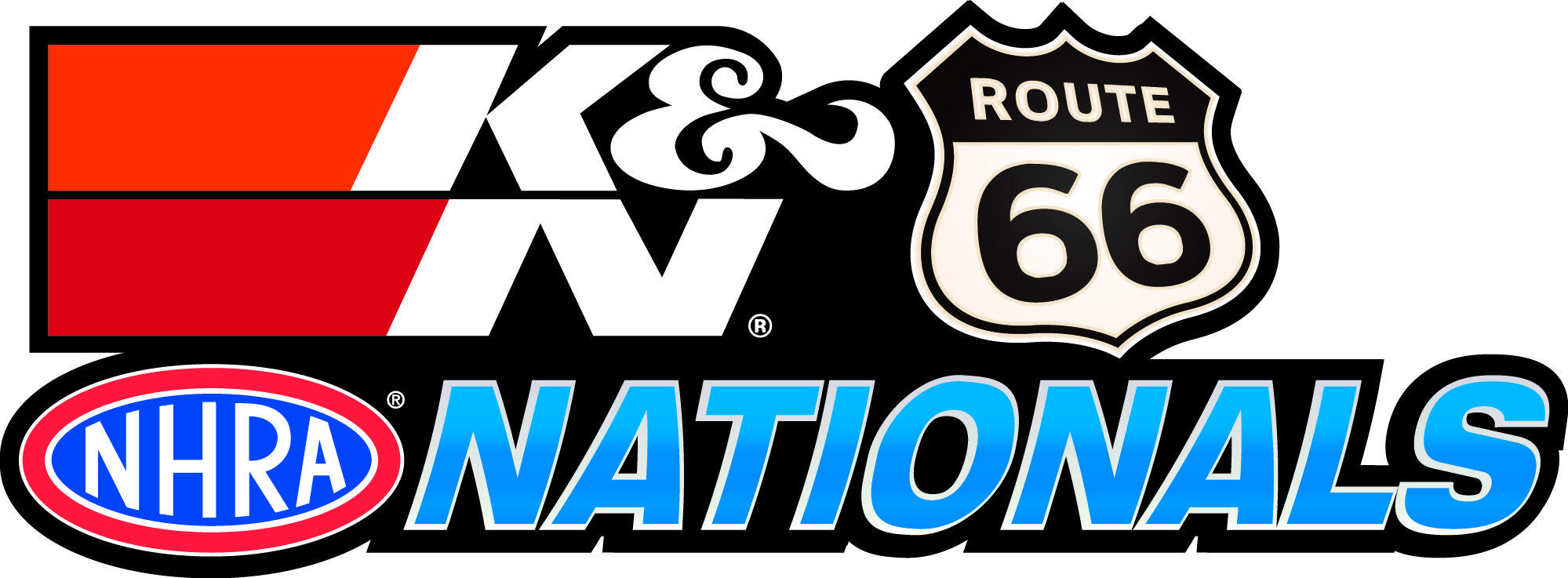NHRA Logo - NHRA K&N Route 66 Nationals Logo | SPEED SPORT