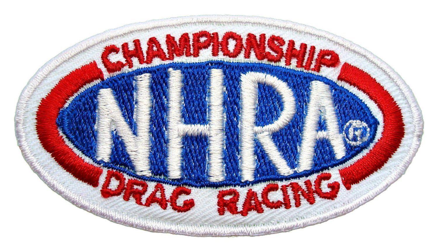 NHRA Logo - Amazon.com: NHRA Drag Racing Pro Stock Races Game Patch Sew Iron on ...