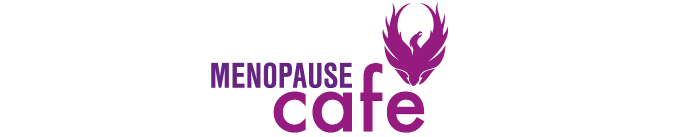 Menopause Logo - Gather to eat cake, drink tea and discuss menopause