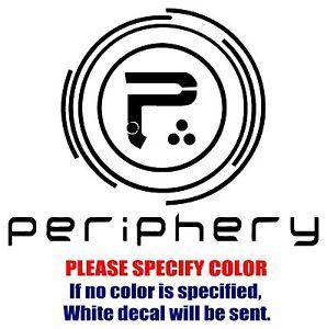 Periphery Logo - PERIPHERY band Rock Music JDM Vinyl Decal Car Sticker Window bumper